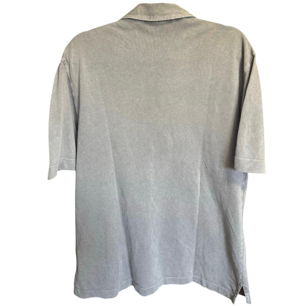 Drumohr Men’s Polo Short Sleeve Shirt Gray Size XXL - Picture 6 of 11